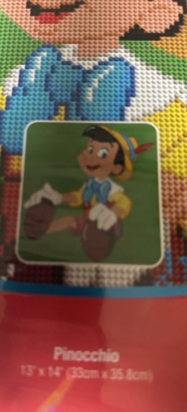 Pinocchio Diamond Art Club Disney Sealed Round Lil Diamondz Craft KitDAC